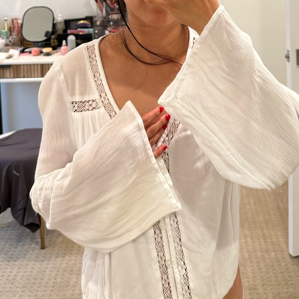 Hollister boho blouse